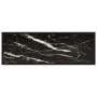 Black tempered glass console table 100x35x75 cm by vidaXL, Side tables - Ref: Foro24-322814, Price: 54,75 €, Discount: %