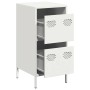 Aparador de acero laminado en frío blanco 35x39x73,5 cm von , Sideboards - Ref: Foro24-851399, Preis: 65,28 €, Rabatt: %