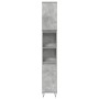 Set muebles de baño 2 piezas madera contrachapada gris hormigón de , Muebles de baño - Ref: Foro24-3324956, Precio: 175,97 €,...