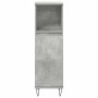 Set muebles de baño 2 piezas madera contrachapada gris hormigón de , Muebles de baño - Ref: Foro24-3324956, Precio: 175,97 €,...