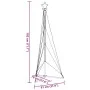 Luces para árbol de Navidad 363 LEDs blanco frío 182 cm by , Christmas trees - Ref: Foro24-4016409, Price: 20,70 €, Discount: %