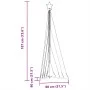Luces para árbol de Navidad 339 LEDs blanco cálido 187 cm by , Christmas trees - Ref: Foro24-4016428, Price: 43,20 €, Discoun...