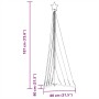 Luces para árbol de Navidad 339 LEDs blanco cálido 187 cm by , Christmas trees - Ref: Foro24-4016428, Price: 44,03 €, Discoun...