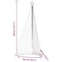 Luces para árbol de Navidad 570 LEDs blanco cálido 399 cm by , Christmas trees - Ref: Foro24-4016440, Price: 67,95 €, Discoun...