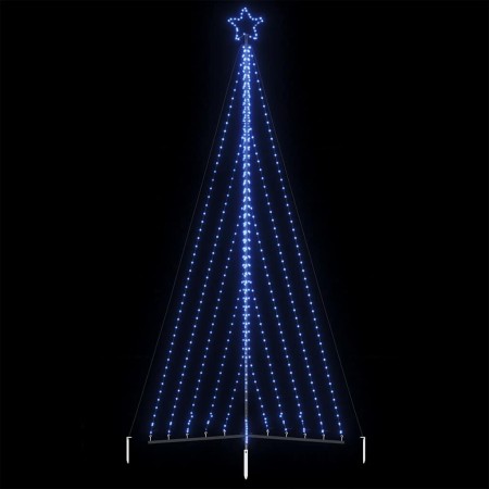 Luces para árbol de Navidad 570 LED azul 399 cm by , Christmas trees - Ref: Foro24-4016442, Price: 55,47 €, Discount: %