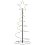 Árbol de Navidad cono de luz 80 LEDs blanco cálido 120 cm by , Christmas lights - Ref: Foro24-4019497, Price: 37,01 €, Discou...