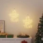 Luces de Navidad Silueta de ángel 2 piezas 50LEDs blanco cálido de , Luces de Navidad - Ref: Foro24-4019600, Precio: 15,85 €,...