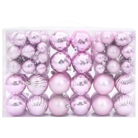 Bolas de Navidad 100 unidades rosa Ø3/4/6 cm de , Adornos festivos - Ref: Foro24-4100006, Precio: 13,98 €, Descuento: %