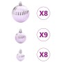 Bolas de Navidad 100 unidades rosa Ø3/4/6 cm von , Festliche Dekorationen - Ref: Foro24-4100006, Preis: 14,12 €, Rabatt: %