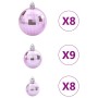 Bolas de Navidad 100 unidades rosa Ø3/4/6 cm von , Festliche Dekorationen - Ref: Foro24-4100006, Preis: 14,12 €, Rabatt: %