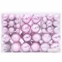 Bolas de Navidad 100 unidades rosa Ø3/4/6 cm by , Festive decorations - Ref: Foro24-4100006, Price: 13,98 €, Discount: %