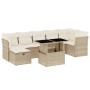 Set de sofás de jardín y cojines 8 piezas ratán sintético beige de , Conjuntos de jardín - Ref: Foro24-3274668, Precio: 558,2...