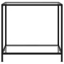 Transparenter Konsolentisch aus gehärtetem Glas 80x35x75 cm von vidaXL, Seitentische - Ref: Foro24-322831, Preis: 64,03 €, Ra...
