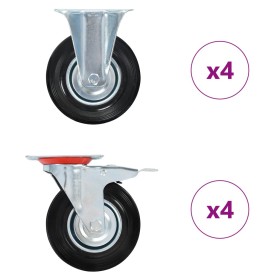 Ruedas 8 unidades 125 mm by , Material handling - Ref: Foro24-278046, Price: 85,52 €, Discount: %