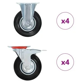 Ruedas 8 unidades 125 mm by , Material handling - Ref: Foro24-278046, Price: 83,10 €, Discount: %