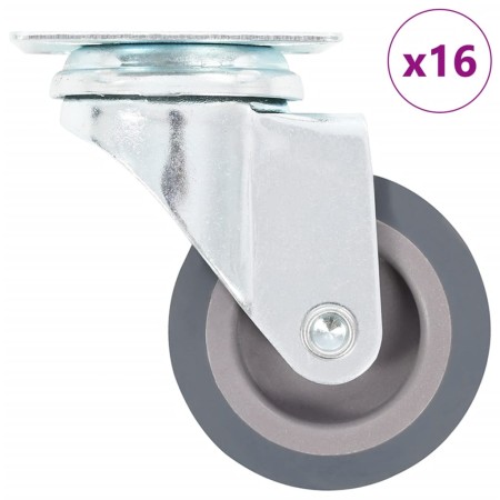 Ruedas giratorias 16 piezas 50 mm de , Manipulación de materiales - Ref: Foro24-277818, Precio: 40,34 €, Descuento: %