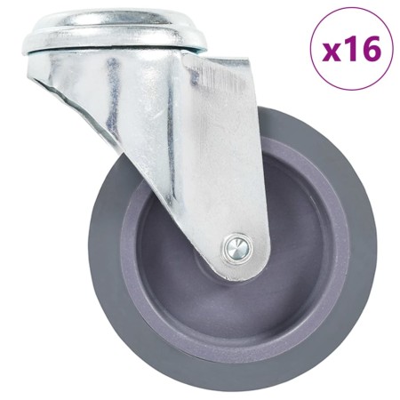 Ruedas giratorias con agujero pasador 16 unidades 75 mm von , Materialhandhabung - Ref: Foro24-277853, Preis: 80,07 €, Rabatt: %