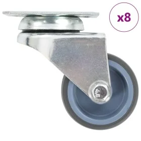Ruedas dobles giratorias 8 unidades 50 mm by , Material handling - Ref: Foro24-277916, Price: 25,75 €, Discount: %