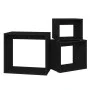 Mesas apilables 3 piezas madera contrachapada negro de , Mesas auxiliares - Ref: Foro24-808577, Precio: 50,31 €, Descuento: %