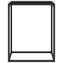 Schwarzer Konsolentisch aus gehärtetem Glas, 60 x 35 x 75 cm von vidaXL, Seitentische - Ref: Foro24-322804, Preis: 53,82 €, R...