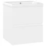 Mueble con lavabo madera de ingeniería blanco von , Badezimmerwaschtische - Ref: Foro24-3071531, Preis: 131,13 €, Rabatt: %