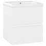 Mueble con lavabo madera de ingeniería blanco von , Badezimmerwaschtische - Ref: Foro24-3071531, Preis: 133,38 €, Rabatt: %