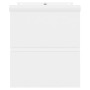 Mueble con lavabo madera de ingeniería blanco von , Badezimmerwaschtische - Ref: Foro24-3071531, Preis: 133,38 €, Rabatt: %
