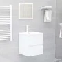 Mueble con lavabo madera de ingeniería blanco von , Badezimmerwaschtische - Ref: Foro24-3071531, Preis: 131,13 €, Rabatt: %