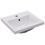 Mueble con lavabo madera de ingeniería blanco von , Badezimmerwaschtische - Ref: Foro24-3071531, Preis: 133,38 €, Rabatt: %