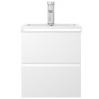 Mueble con lavabo madera de ingeniería gris by , bathroom vanities - Ref: Foro24-3071621, Price: 178,68 €, Discount: %