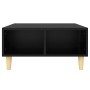 Mesa de centro madera contrachapada negro 60x60x30 cm de , Mesas de centro - Ref: Foro24-805978, Precio: 47,67 €, Descuento: %