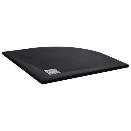 Plato de ducha SMC negro 90x90 cm de vidaXL, Platos de ducha - Ref: Foro24-146527, Precio: 163,42 €, Descuento: %