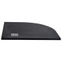 Plato de ducha SMC negro 90x90 cm