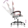 Gaming-Stuhl aus weißem und rosafarbenem Kunstleder von , Gaming-Stühle - Ref: Foro24-3143875, Preis: 108,44 €, Rabatt: %