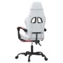Silla gaming con reposapiés cuero sintético blanco y rosa von , Gaming-Stühle - Ref: Foro24-3143911, Preis: 119,97 €, Rabatt: %