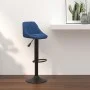 Taburete de cocina de terciopelo azul by , Kitchen stools - Ref: Foro24-335342, Price: 70,14 €, Discount: %