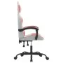 Silla gaming giratoria cuero sintético blanco y rosa de , Sillones para videojuegos - Ref: Foro24-349576, Precio: 108,44 €, D...