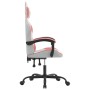Silla gaming giratoria cuero sintético blanco y rosa von , Gaming-Stühle - Ref: Foro24-349576, Preis: 108,44 €, Rabatt: %