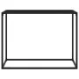 Mesa consola vidrio templado negro 100x35x75 cm de vidaXL, Mesas auxiliares - Ref: Foro24-322812, Precio: 52,50 €, Descuento: %