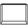 Schwarzer Konsolentisch aus gehärtetem Glas, 100 x 35 x 75 cm von vidaXL, Seitentische - Ref: Foro24-322812, Preis: 56,58 €, ...