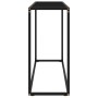 Schwarzer Konsolentisch aus gehärtetem Glas, 100 x 35 x 75 cm von vidaXL, Seitentische - Ref: Foro24-322812, Preis: 56,58 €, ...