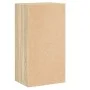 Estantería 2 niveles contrachapada color roble 40x30x76,5cm de , Librerías y estanterías - Ref: Foro24-800930, Precio: 39,74 ...