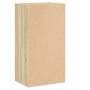 Estantería 2 niveles contrachapada color roble 40x30x76,5cm von , Bücherregale und Regale - Ref: Foro24-800930, Preis: 39,91 ...