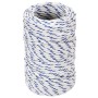 Cuerda de barco polipropileno blanco 2 mm 50 m de , Sogas y cuerdas metálicas - Ref: Foro24-152265, Precio: 9,99 €, Descuento: %