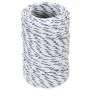 Cuerda de barco polipropileno blanco 2 mm 50 m by , Ropes and metal cords - Ref: Foro24-152265, Price: 9,83 €, Discount: %