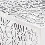 Mesa de centro con diseño geométrico calado aluminio plateado by , Coffee table - Ref: Foro24-242328, Price: 266,77 €, Discou...