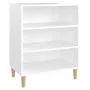 Aparador de madera contrachapada blanco 57x35x70 cm by , Sideboards - Ref: Foro24-806049, Price: 53,12 €, Discount: %