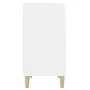 Aparador de madera contrachapada blanco 57x35x70 cm by , Sideboards - Ref: Foro24-806049, Price: 53,12 €, Discount: %
