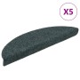 Alfombrilla autoadhesiva de escalera 5 uds 56x17x3 cm verde by , Stair mats - Ref: Foro24-149696, Price: 18,21 €, Discount: %
