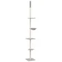 Árbol rascador gatos suelo a techo gris claro 263,5-289,5 cm von , Katzenmöbel - Ref: Foro24-171709, Preis: 82,34 €, Rabatt: %